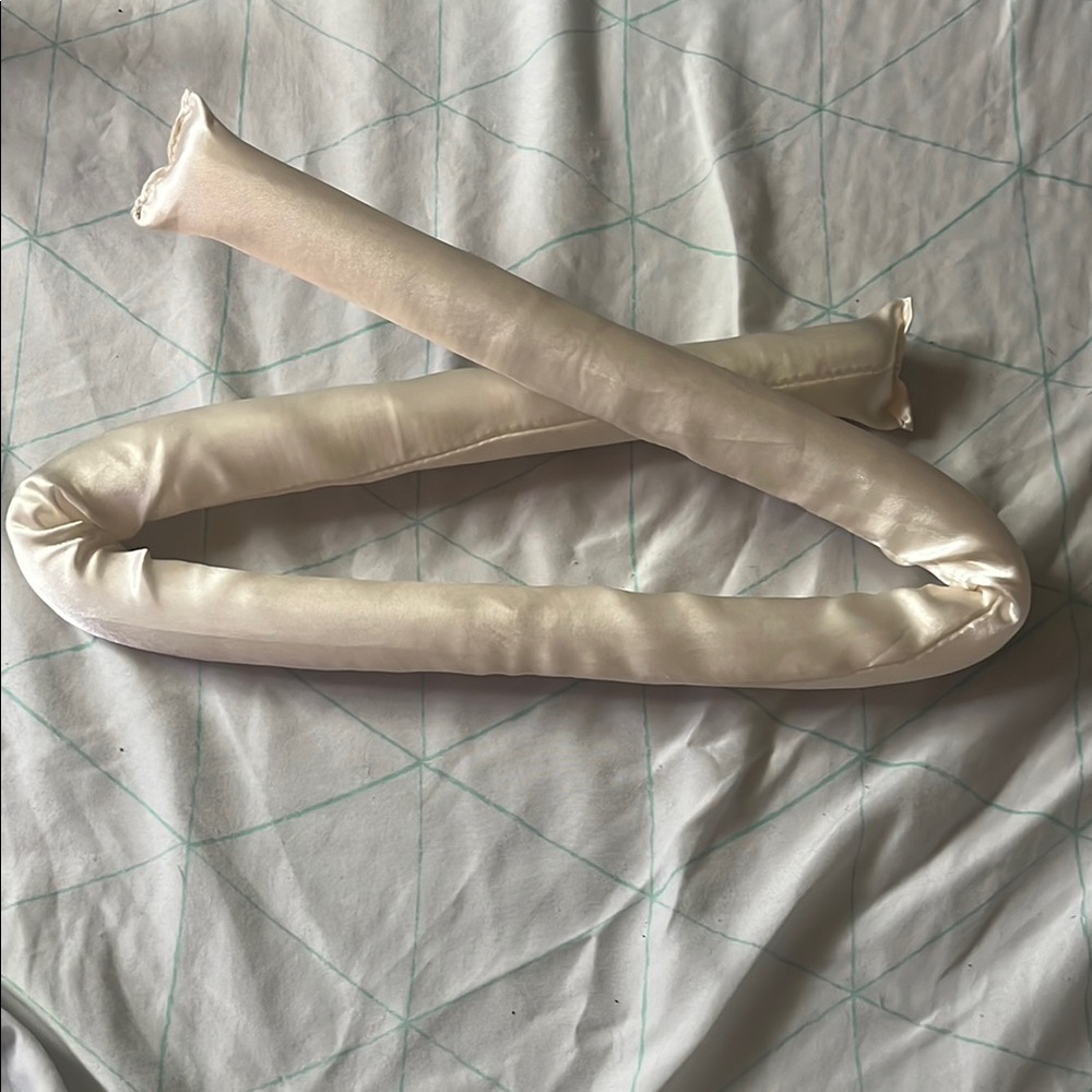 Silky Cream Hair Rollers